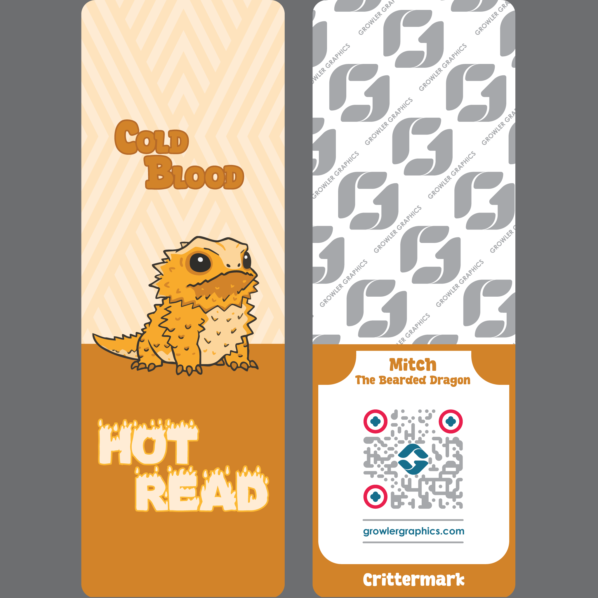 'Crittermark' Bookmarks
