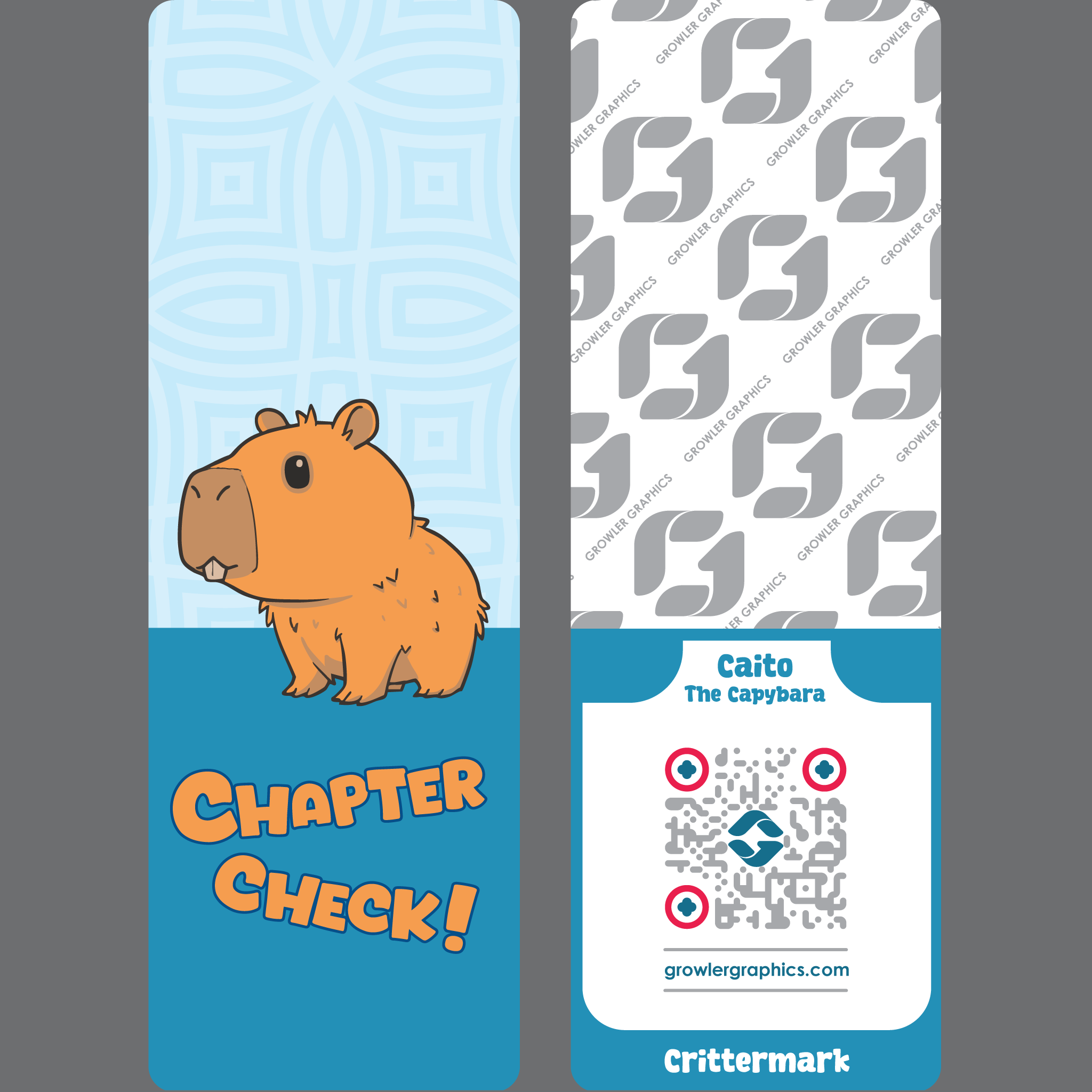 'Crittermark' Bookmarks