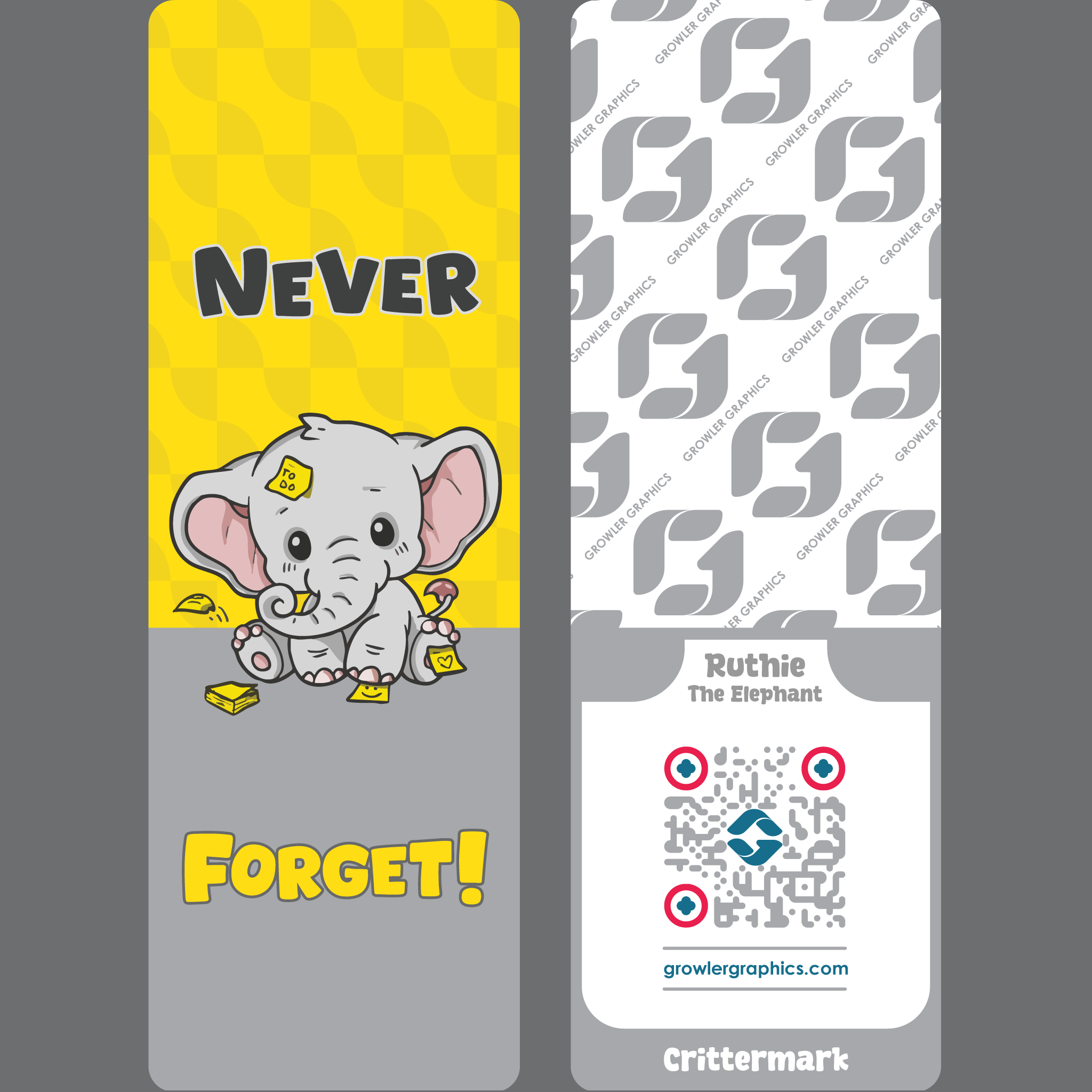 'Crittermark' Bookmarks
