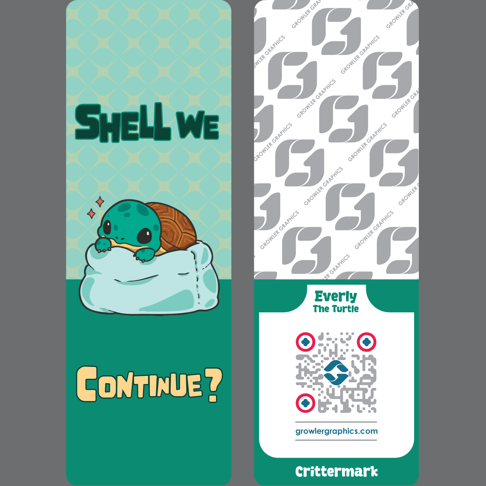 'Crittermark' Bookmarks
